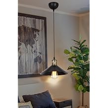 AG LightDesign Siyah Sark t Avize Salon Mutfak Koridor Yatak Odas  Lamba 25 AGnm83 [Enerji S n f  A]