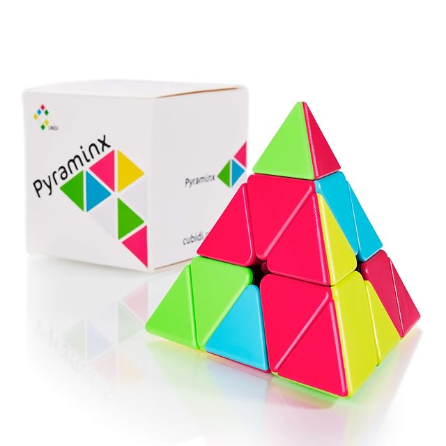 CUBIDI Cubo Triangular Pyraminx, La pirámide del Cubo de Magico Triangulo