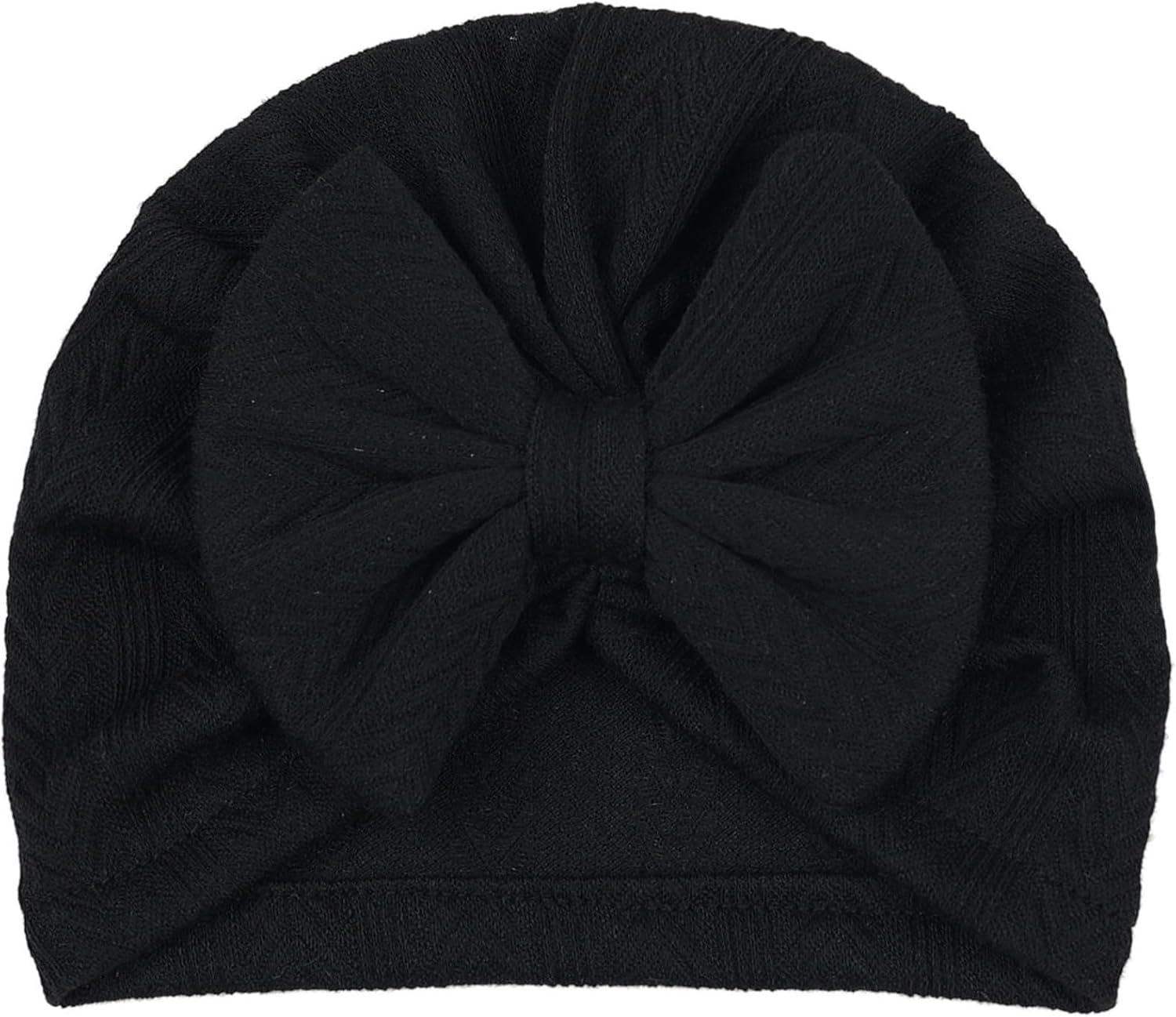 Baby Beanie Knit Hat Cute Bows Turban Cap Wraps Hat.(MZ6)