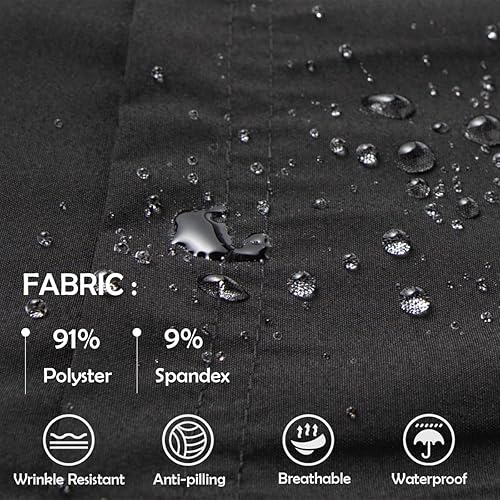 Miniatura 5 de Msmsse Pantalones cortos cargo de secado rápido para mujer, hasta la rodilla, cintura elástica, pantalones cortos para correr al aire libre