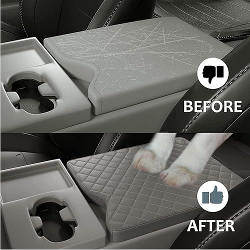 Miniatura 18 de Funda para reposabrazos de consola central para Ford F150 2015-2024 2025, accesorios para 2017-2024 2025 F250 F350 F450 F550 2015-2024 2025