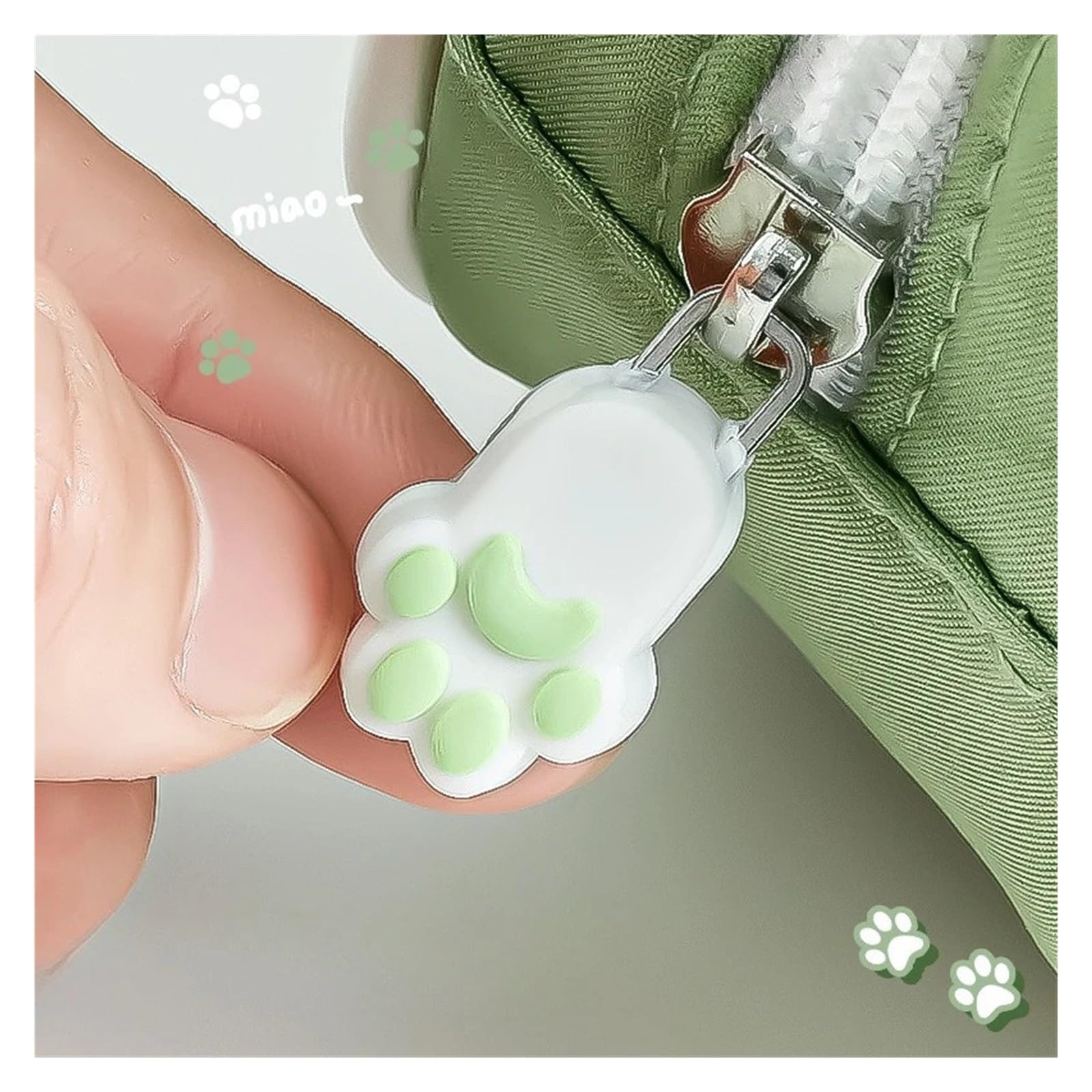 Astuccio con zampe di gatto for la scuola | Tela di nylon, grande capacità, simpatico artiglio di animali, durevole, organizer for cancelleria(HL003-2)