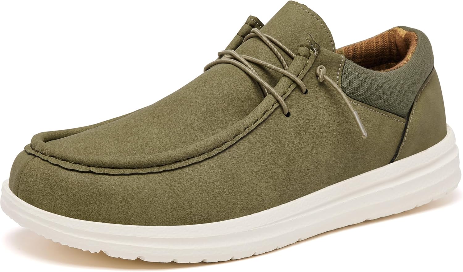 Mens Wide Shoes Width Toe Box Slip-on Loafers Casual Walking Shoes for Men