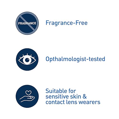 Miniatura 5 de CeraVe Removedor de maquillaje de ojos con ácido hialurónico y ceramidas, impermeable, no comedogénico, sin fragancia, no grasa y probado por