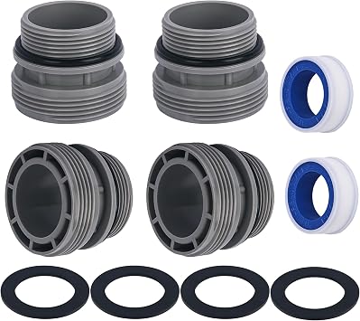 4560 Pool Hose Conversion Adapters kit for Intex Hayward Coleman Pump Adapter