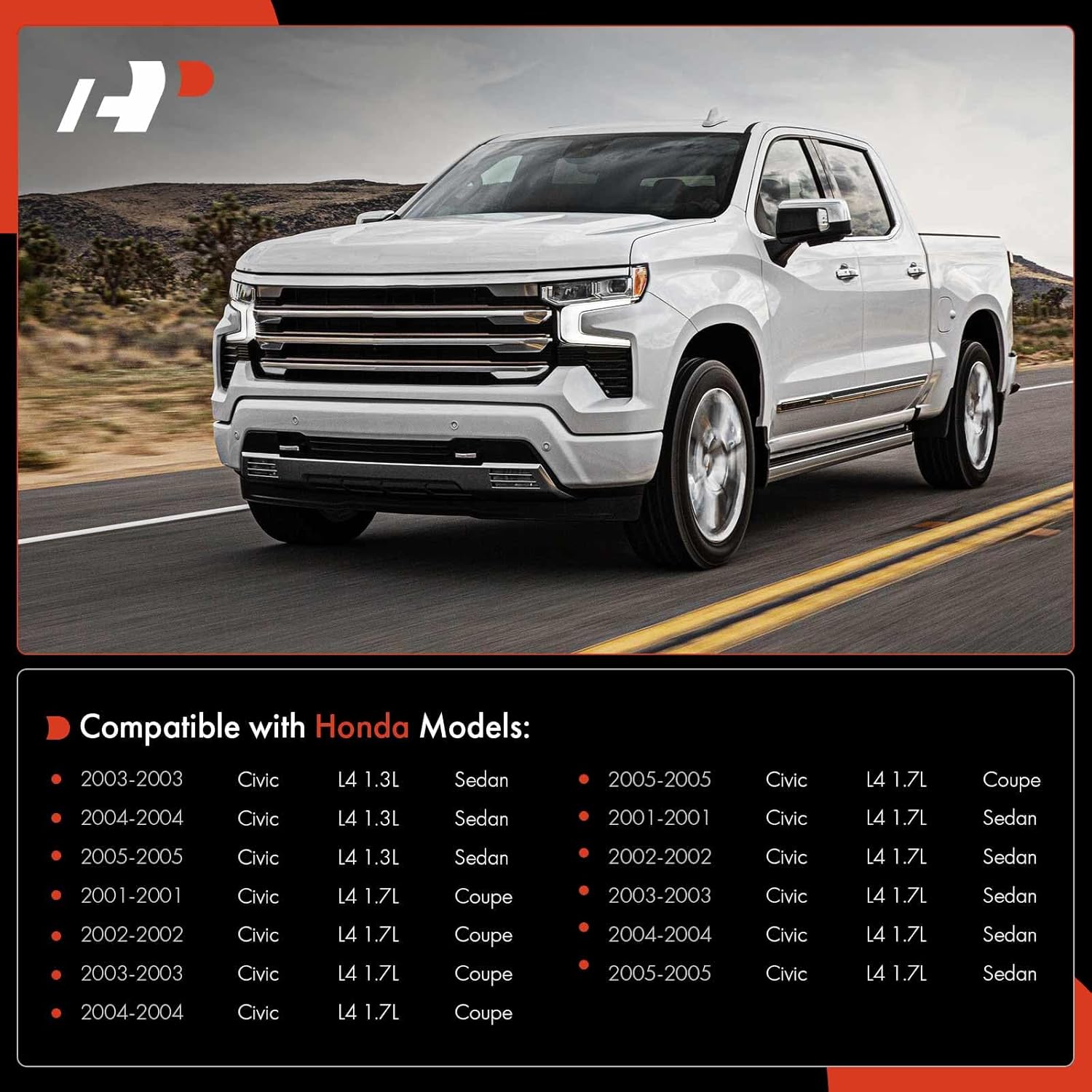 A-Premium 14Pcs Suspension Kit, Front Lower Control Arm, Lower Ball Joint, Inner Outer Tie Rod End, Front & Rear Sway Bar Link, Rack And Pinion Boot, Compatible with Honda Civic 2001-2005