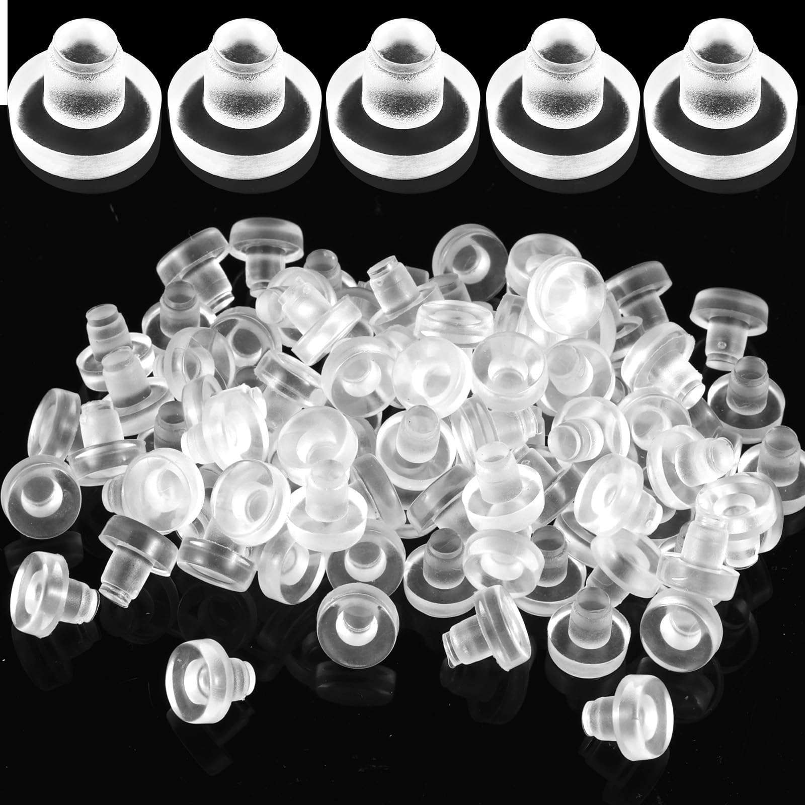 Transparent Gummi AnschlagdäMpfer, 150 Stück Gumm Produktbild-Vorschau 9