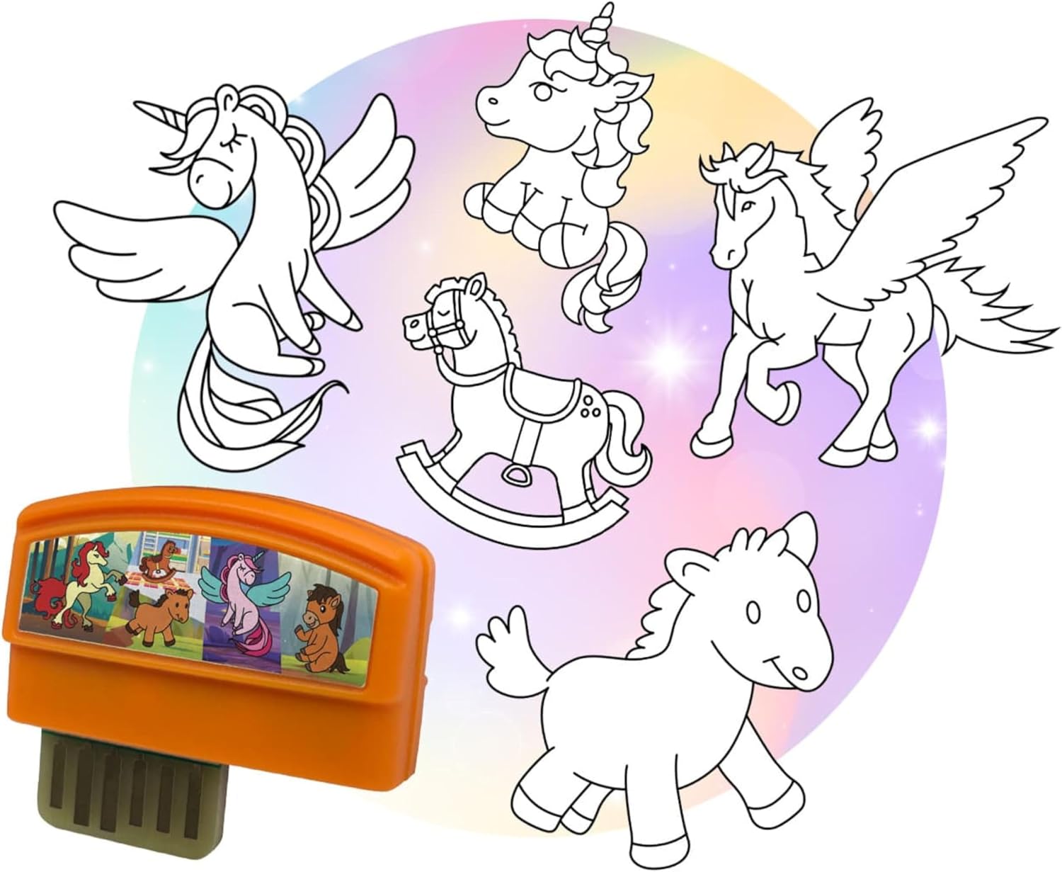 Flycatcher Smart Sketcher 2.0 Horses & Unicorns Cartridge, 50+ Designs, 5+