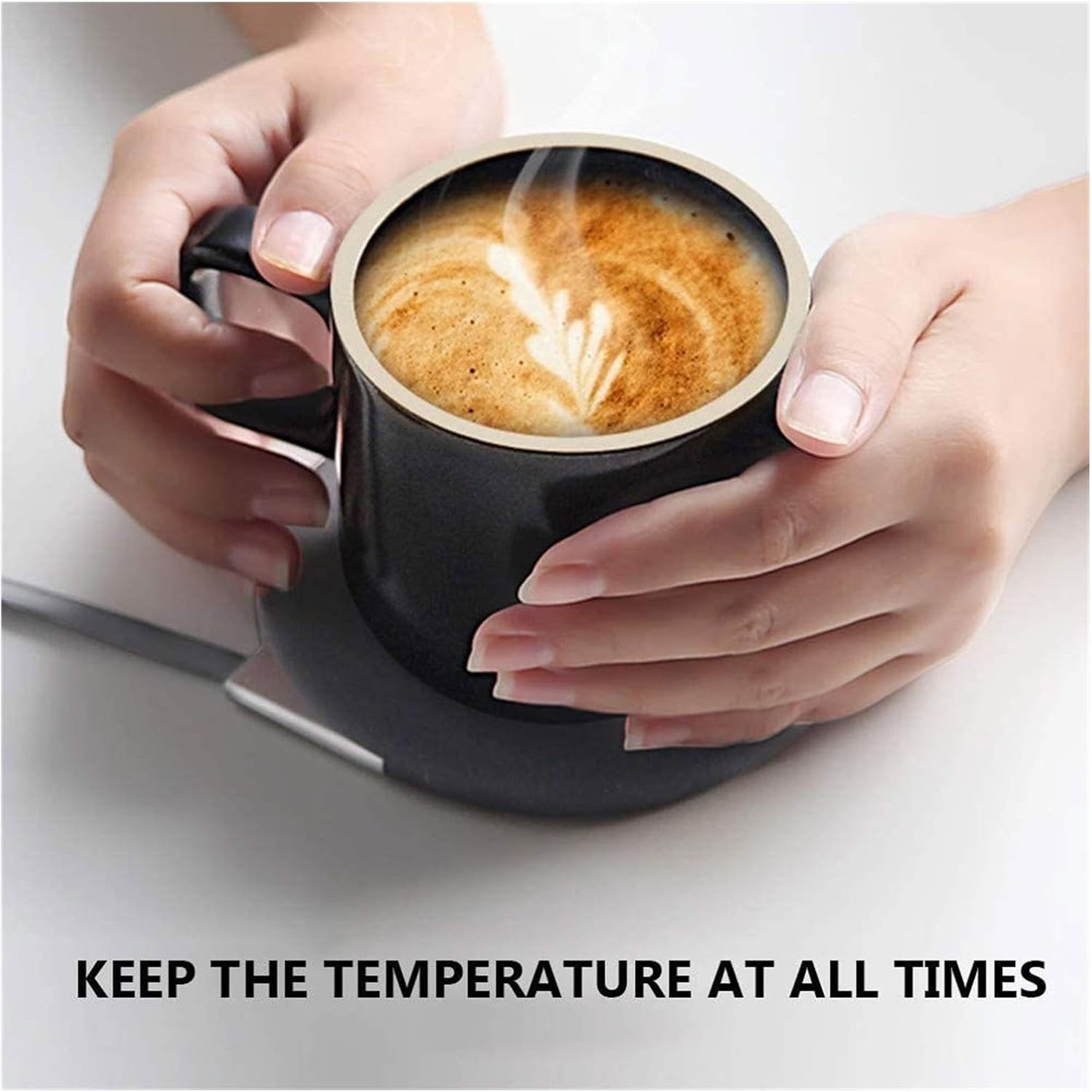 Warmer with Auto Shut Off Electric Beverage Tea Water Milk Warmer for Cups and Mugs