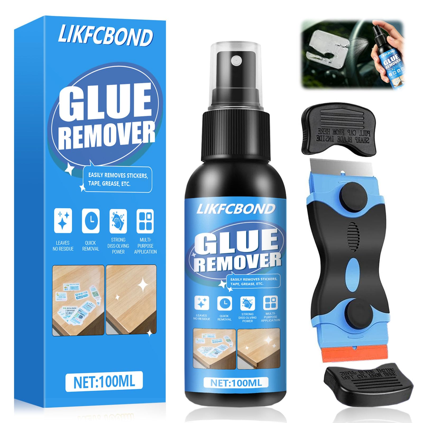 883, dissolvant de colle à effet élevé nettoyant spray Nettoyant Tunisie