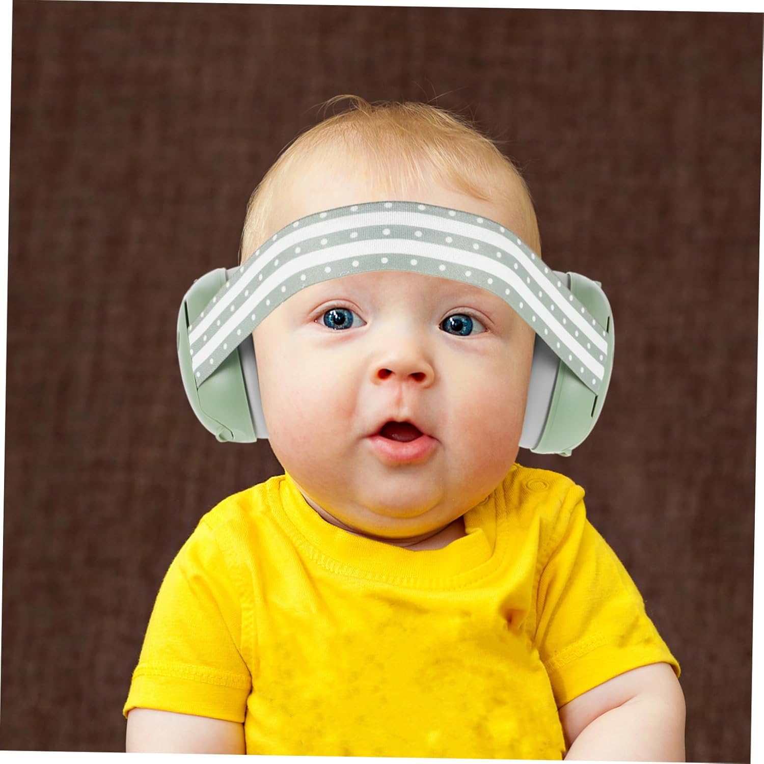 Kisangel Earmuffs Headphones Sleeping Ear Muffs Hearing Protection Headphones Ear Protection Newborn Ear Muffs