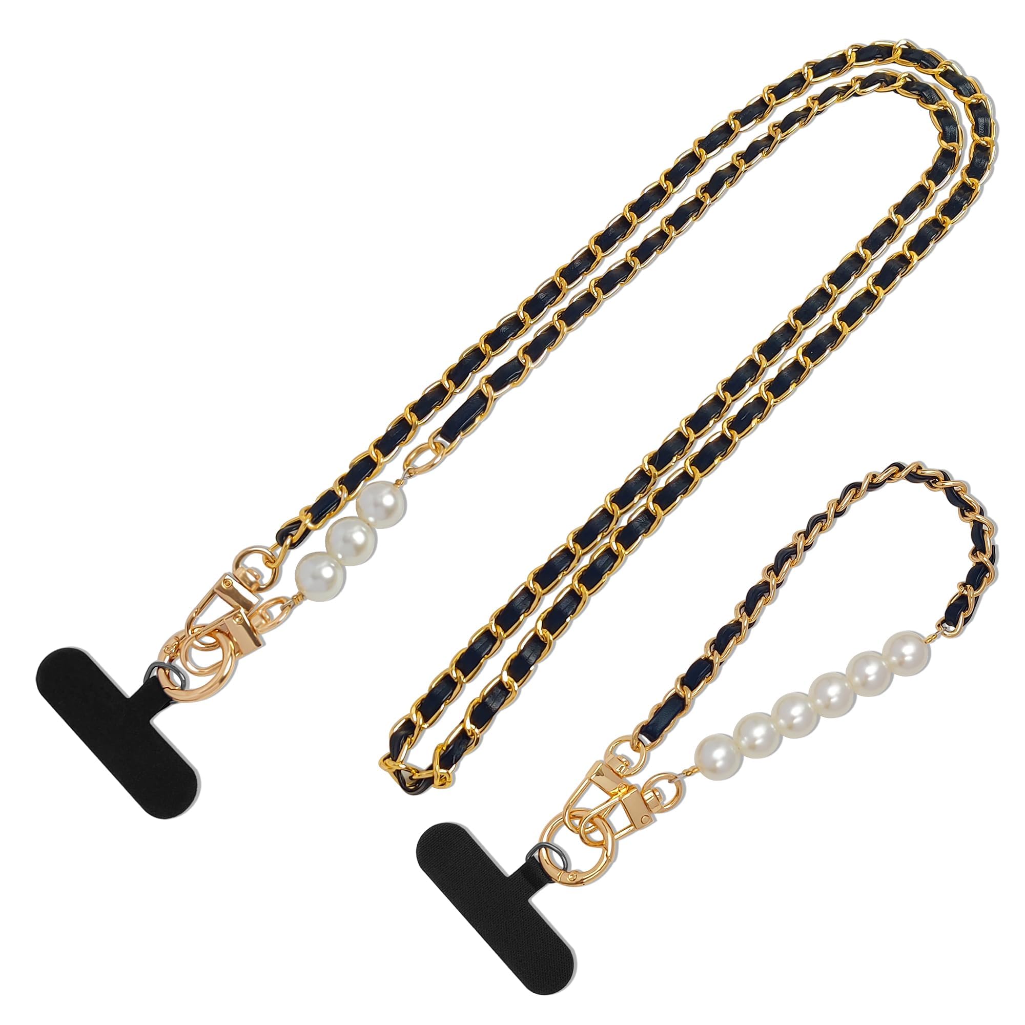 2 PCS Mobile Charms for Women, Phone Chains for Traveling and Hands-Free Usage, Elegant Mobile Accessories with Crossbody Wear Design for Urban Professionals and Students-picture-25