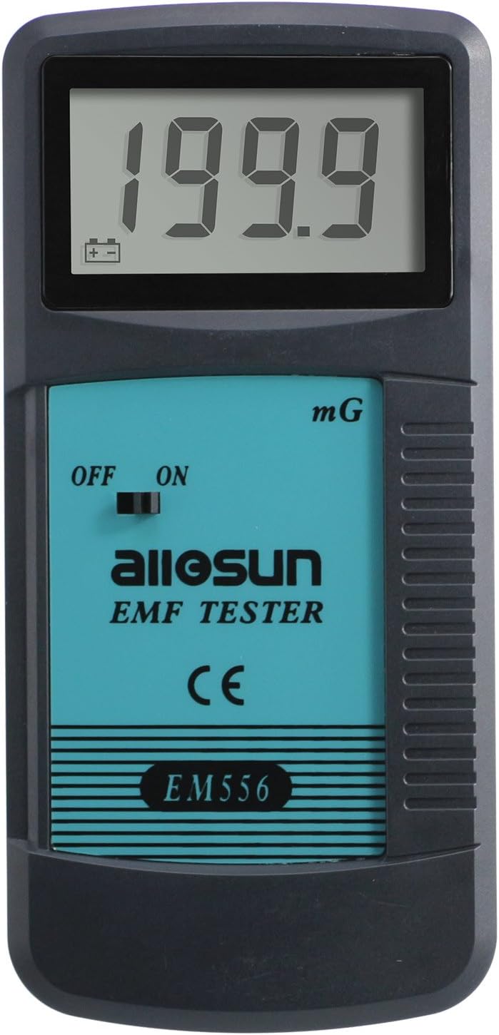 ALLOSUN EM556 Digital EMF Meter Electromagnetic Radiation Detector Dosimeter