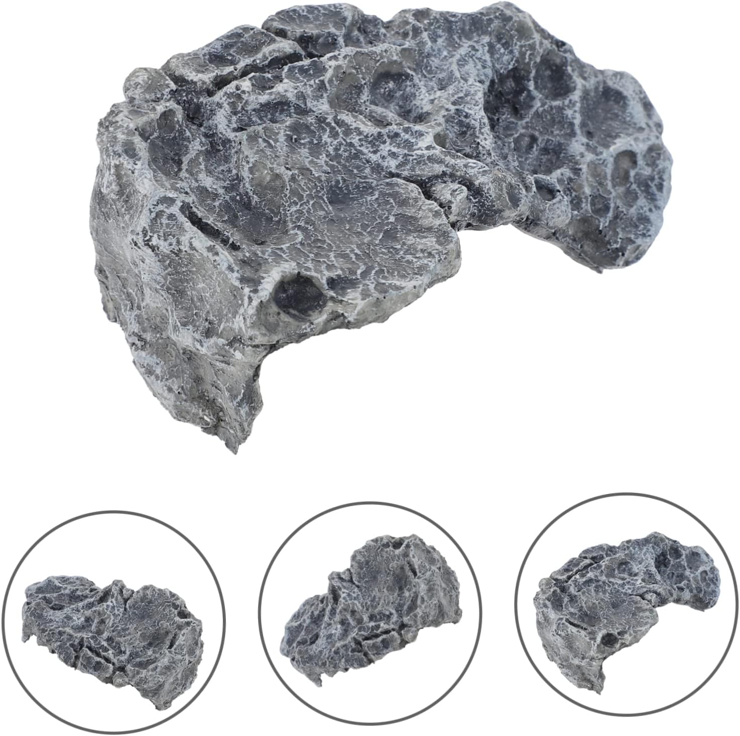 Simulation Rock Basking Platform for Reptiles and Tortoises Resin