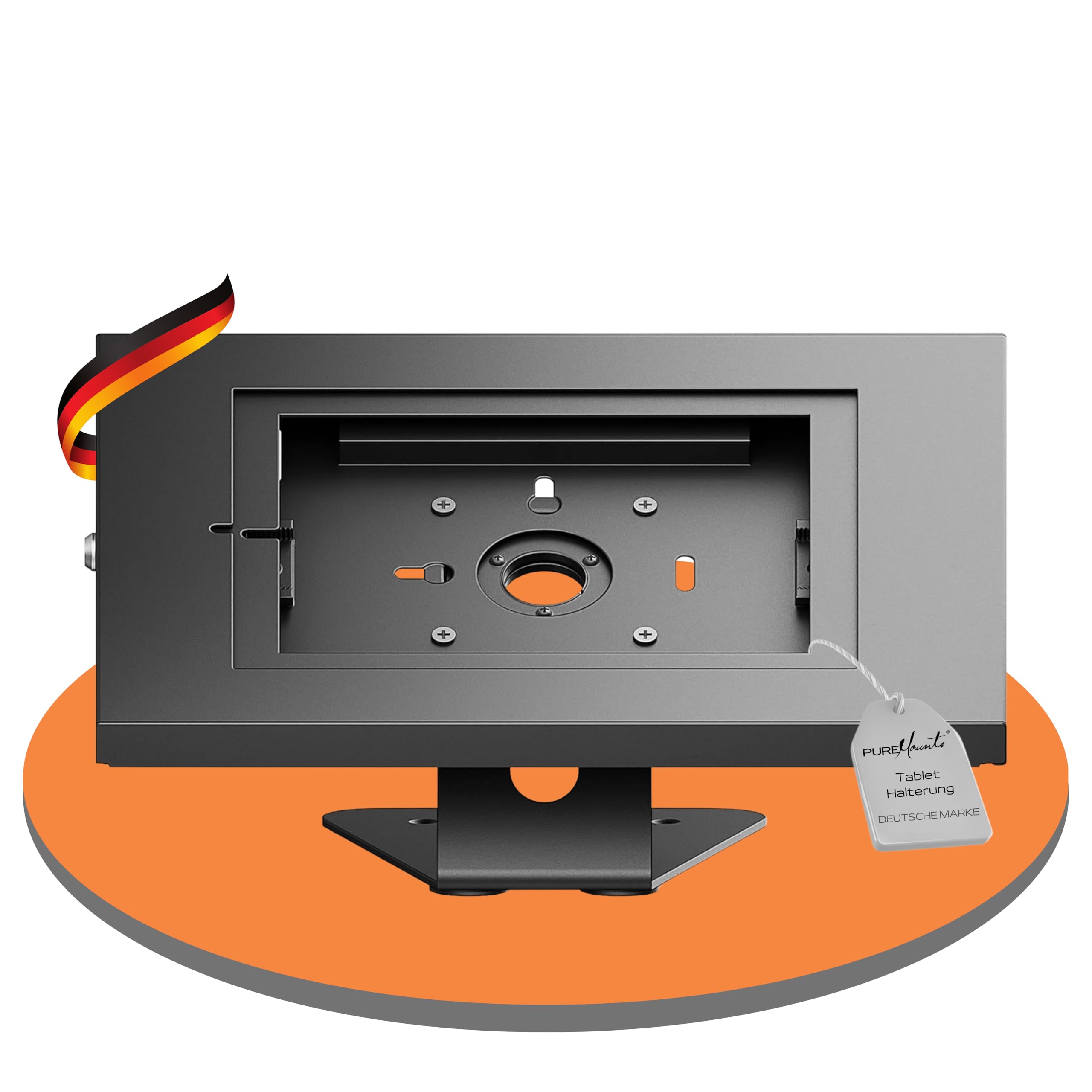 Tabdoq Lite iPad Wandhouder | Veilige en Robuuste Tablet Houder | Ideaal voor Thuis & Zakelijk Gebruik | Tablet Wandhouder voor 10e Generatie (2022) & 11e Generatie A16 (2025) iPad | Wit