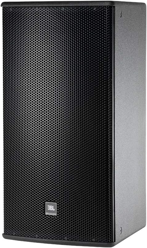 JBL Professional AM7215/64 High Power 2-Way Loudspeaker with 15-Inch LF & Rotatable Horn, Black