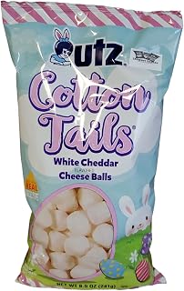 8.5 oz Utz Cotton Tails White Cheddar Cheese Balls (1pk)