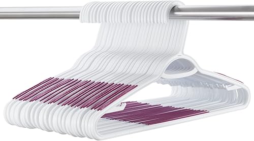 Miniatura 3 de Ollieroo 30 ganchos flexibles de plástico antiderrapantes para ropa