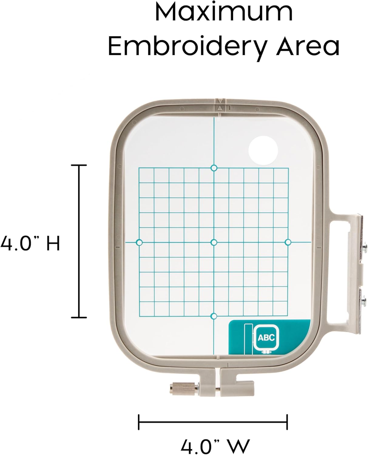 Brother SA432 4-Inch-by-4-Inch Medium Machine Embroidery Hoop