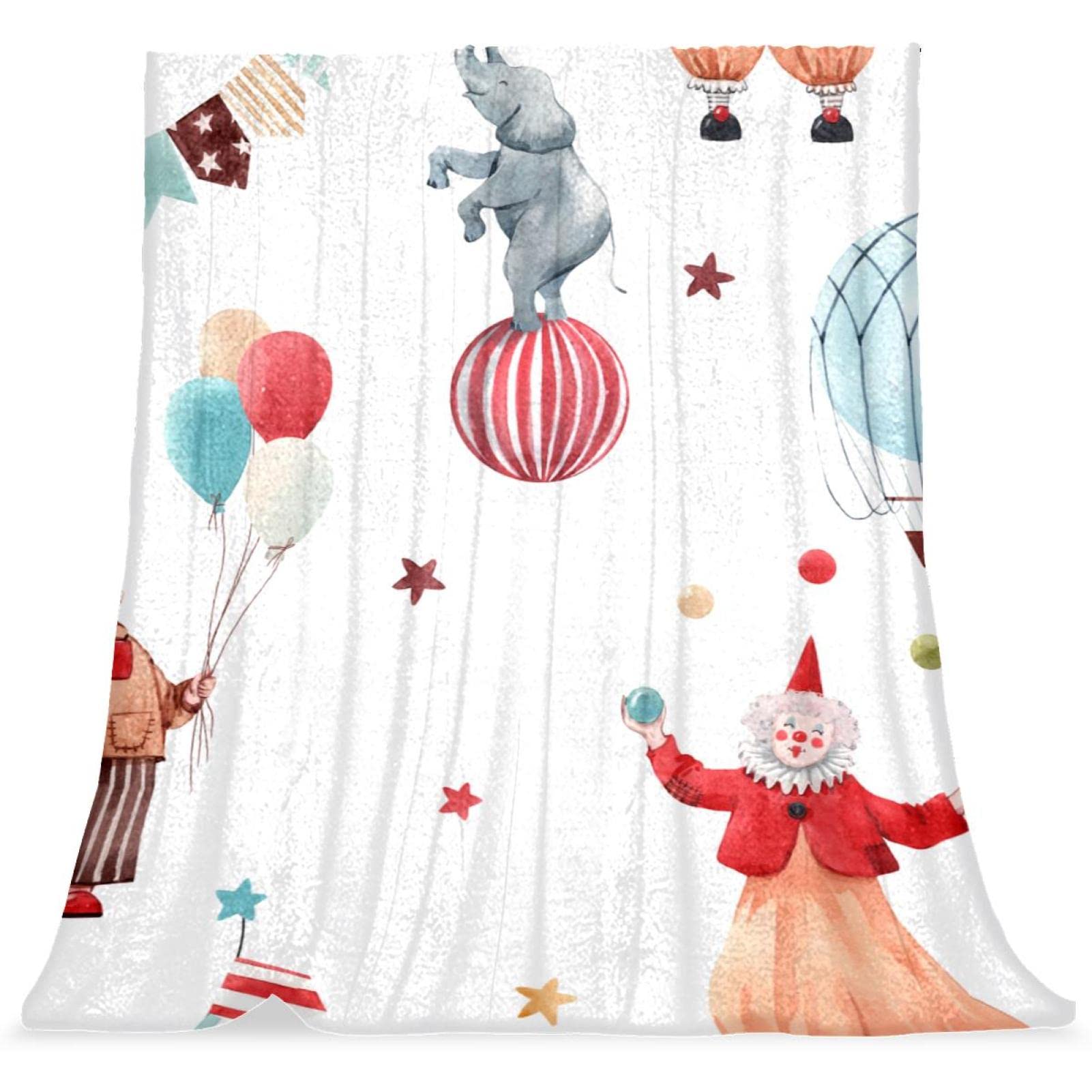 Couvre-lit éléphant ballon pour chambre d'enfant douce et cocooning