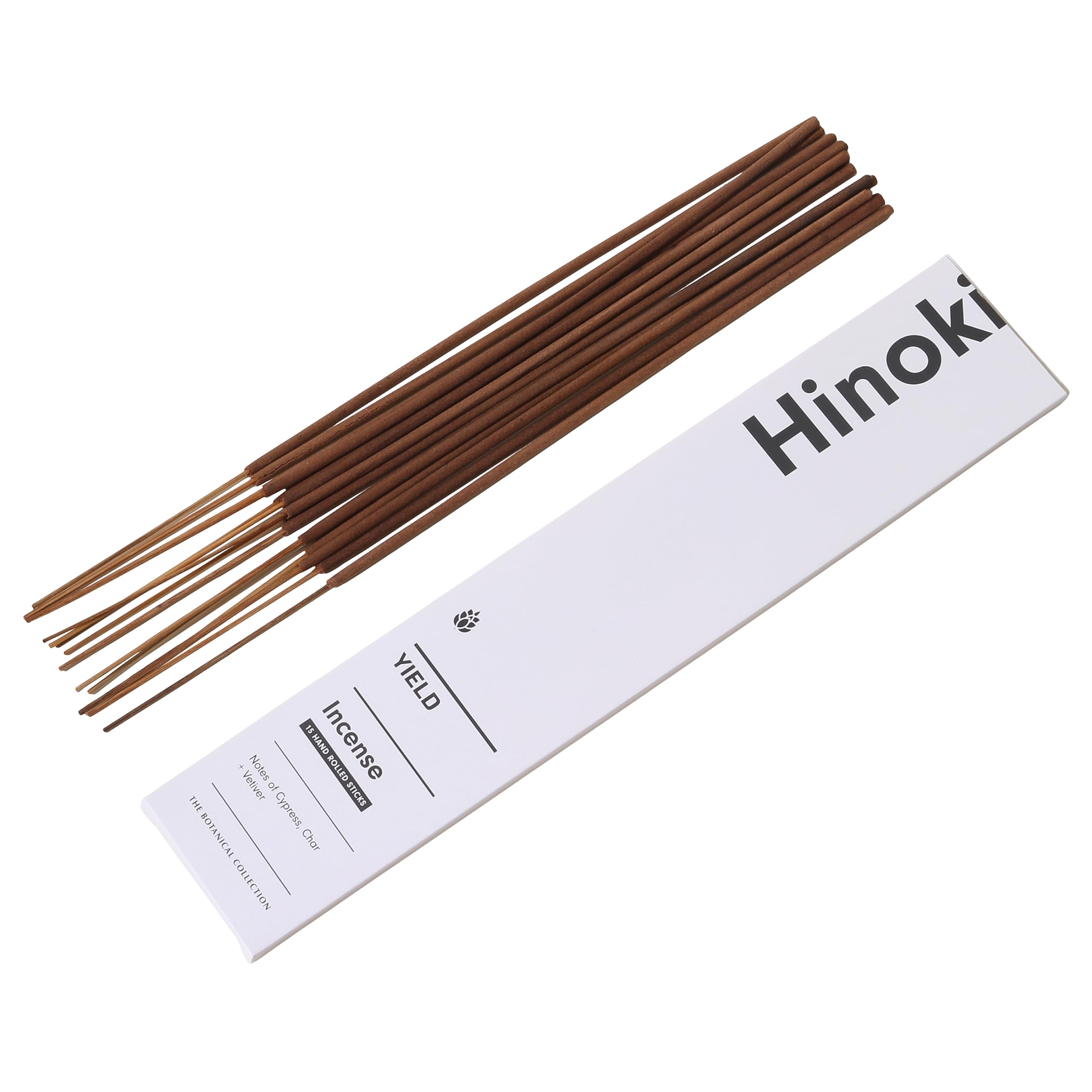 YIELD Hinoki Incense Sticks Earthy & Smokey Handmade