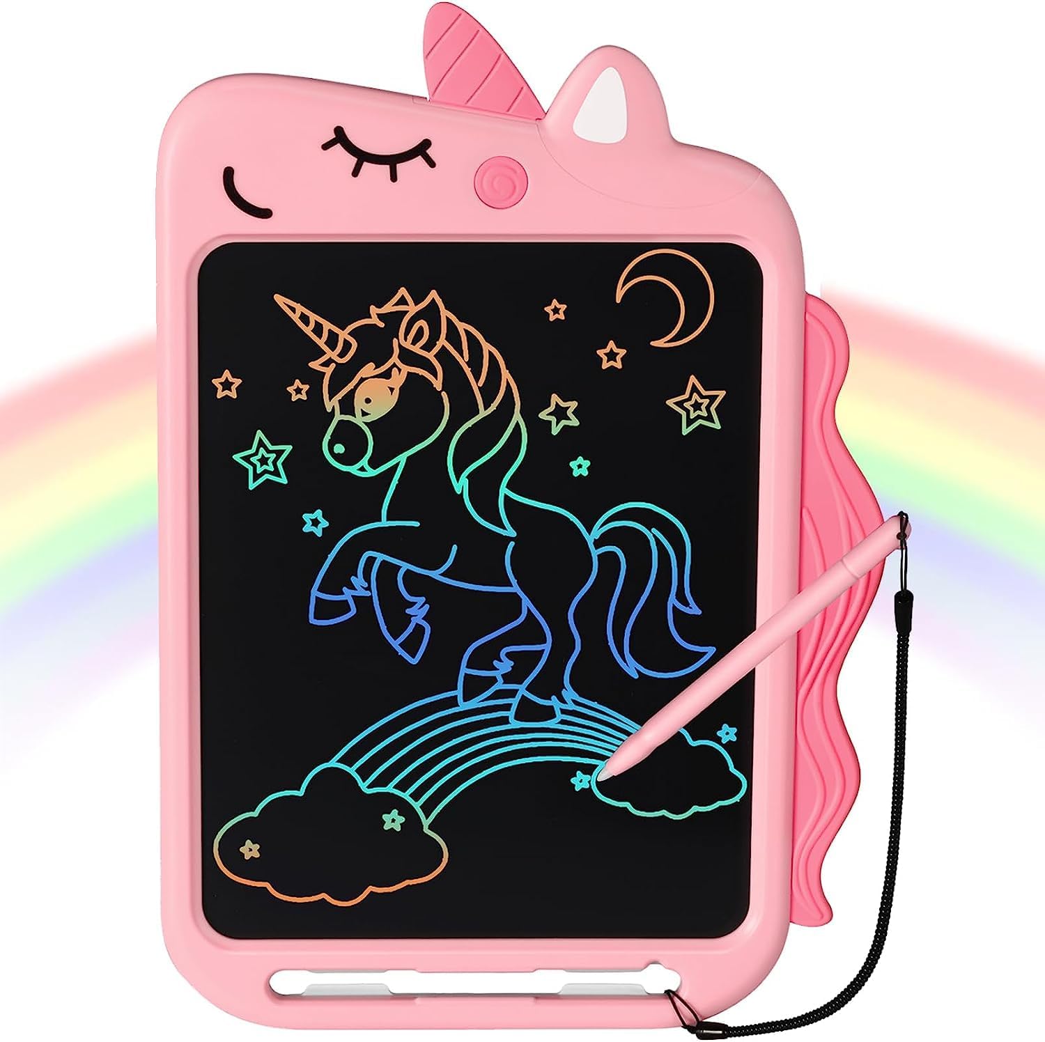 VGMANNTA Licorne Sac à Main Avec Bijoux - Collier, Bracelet, Bague Set Pour Fille 4-8 Ans - Cadeau Anniversaire