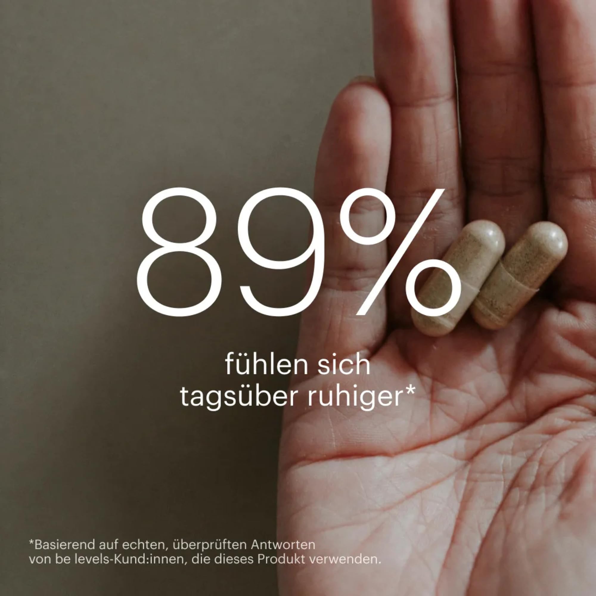 Ashwagandha Kapseln Hochdosiert mit Magnesium + Rhodiola + Reishi + Ginkgo Cortisol Senken + Fördert Ruhe + Gedächtnis + Konzentration Vegan Ohne Gluten und Laktose Ashwaganda be levels