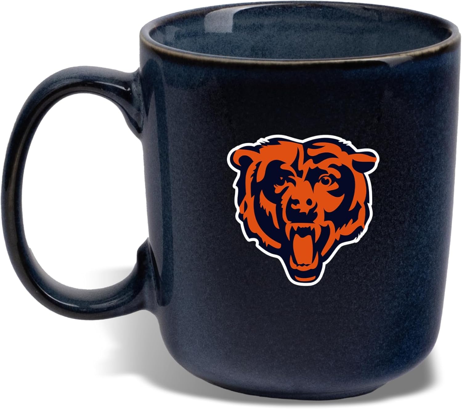 The Memory Company Officially Licensed NFL - Chicago Bears 15oz Artisan Black Rim Mug