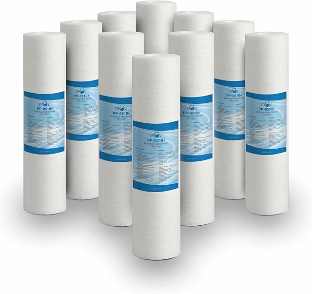 Bellerofonte Cartridge 10" 5 micron filter cup sediment water sediment for reverse osmosis and domestic filtration plants 10PCS