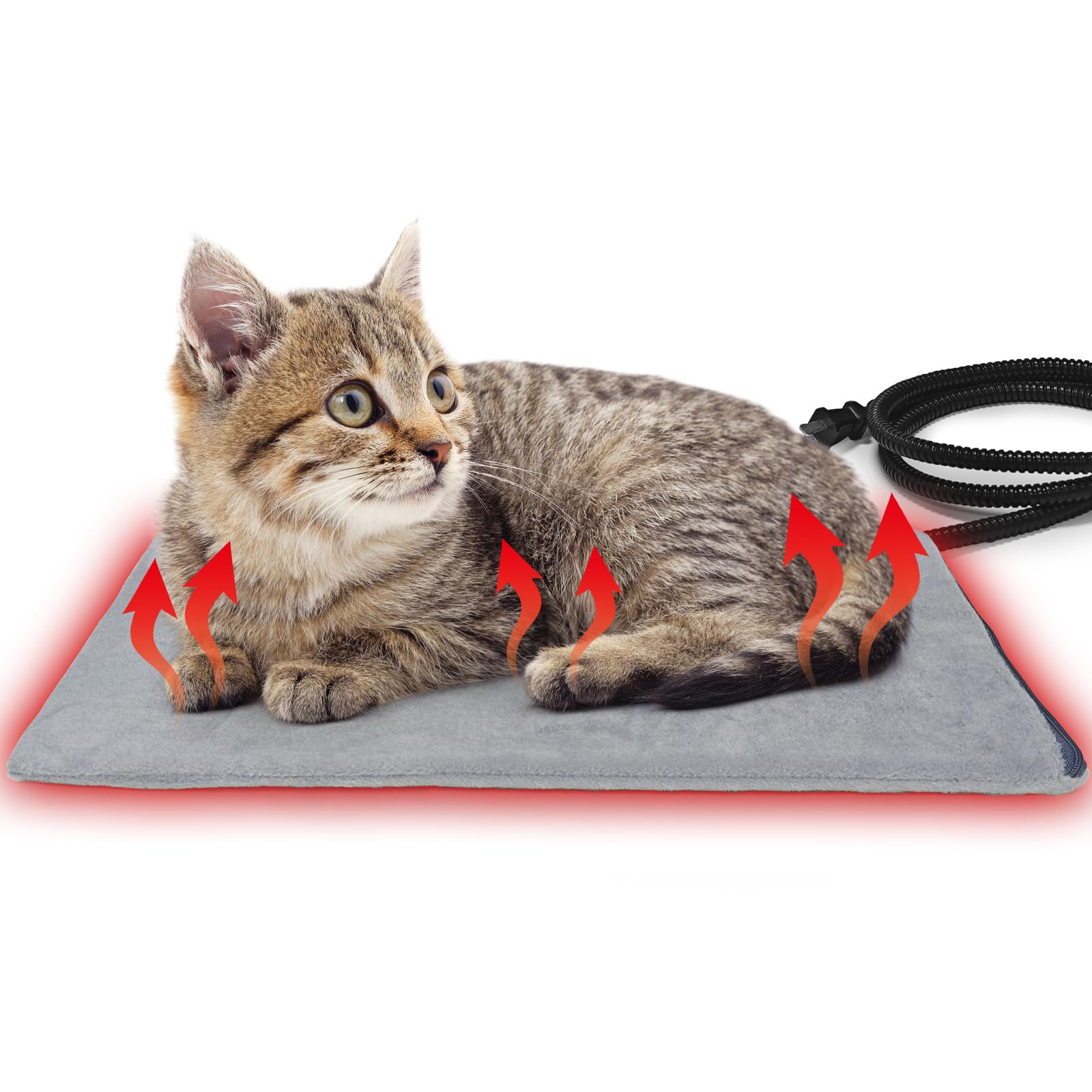 猫用ヒーター Amazon | MARUNDA ペット用ホットカーペット 猫 犬ヒーター 電気毛布