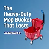 Vista 33 de Carlisle Commercial - Cubeta para limpiador con escurridor de presión lateral