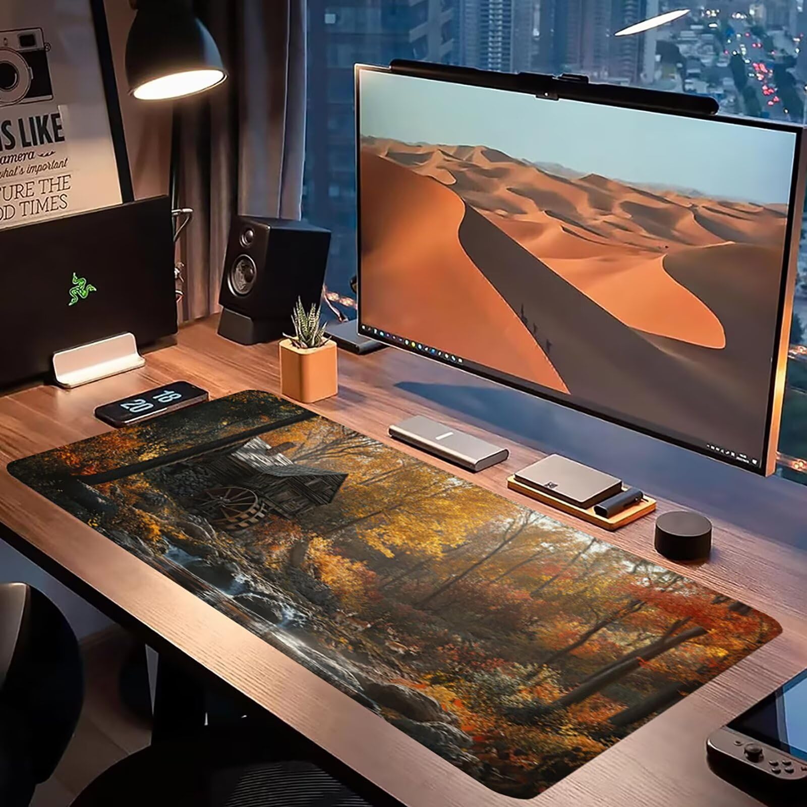 Podkładka pod mysz, podkładka pod mysz XXL 1200 x 600 podkładka pod mysz dla graczy, wodoodporna gumowa podstawa, duża podkładka pod mysz do gier na biurko zszyte krawędzie wodoodporna antypoślizgowa