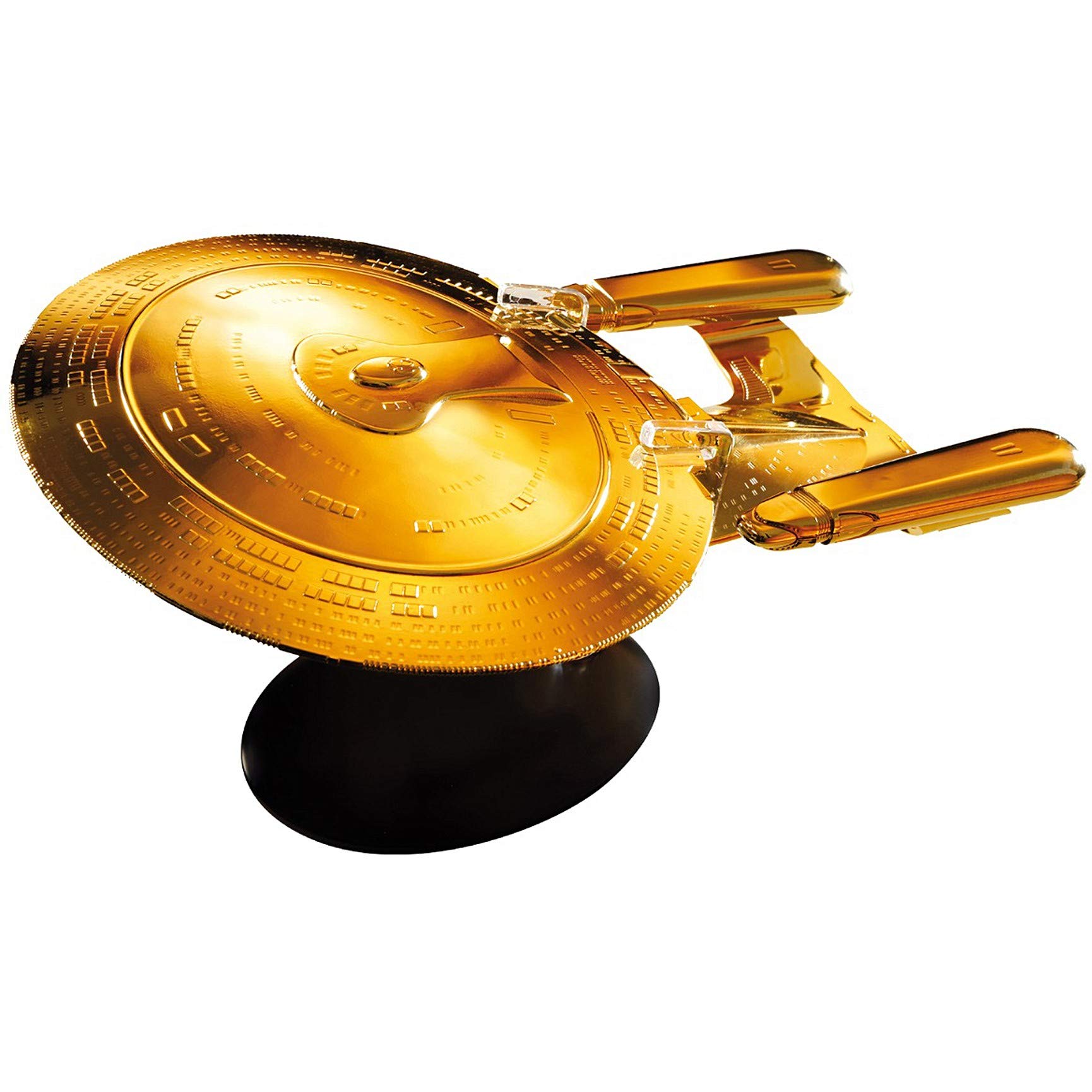 Eaglemoss CollectionsStar Trek The Official Starships | U.S.S. Enterprise NCC-1701-D 18K Gold Plated XL Edition by Hero Collector