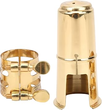 Professional Alto Saxophone Mouthpiece Kit Music Instrument Accessories Ligature Fastener Parts for Beginning Oboist for Music Lovers