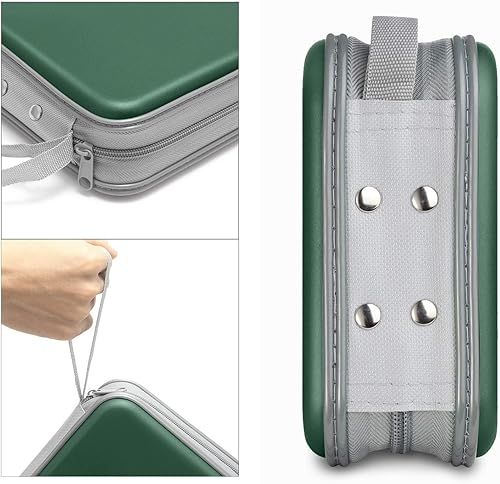 Miniatura 39 de Funda para CD, capacidad para 40 unidades, para CD/DVD, cartera, de plástico duro, DVD, carpetas de almacenamiento para automóvil, hogar, oficina,