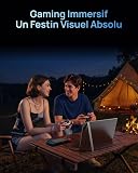 ARZOPA 16.1'' 144Hz Portable Monitor 106% sRGB 1920×1080P FHD HDR Portable Gaming Monitor with HDR, Ultra Slim, Eye Care, External Second Screen for Laptop/PC/Mac/PS3/4/5/Xbox - Z1FC Grey - 9