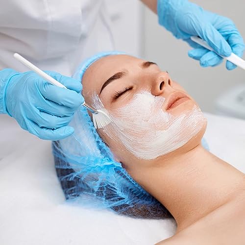 Miniatura 7 de 2 piezas de cepillo de abanico para máscara facial, cepillo aplicador de máscara de maquillaje suave, cepillos faciales, aplicador de ácido, cepillo