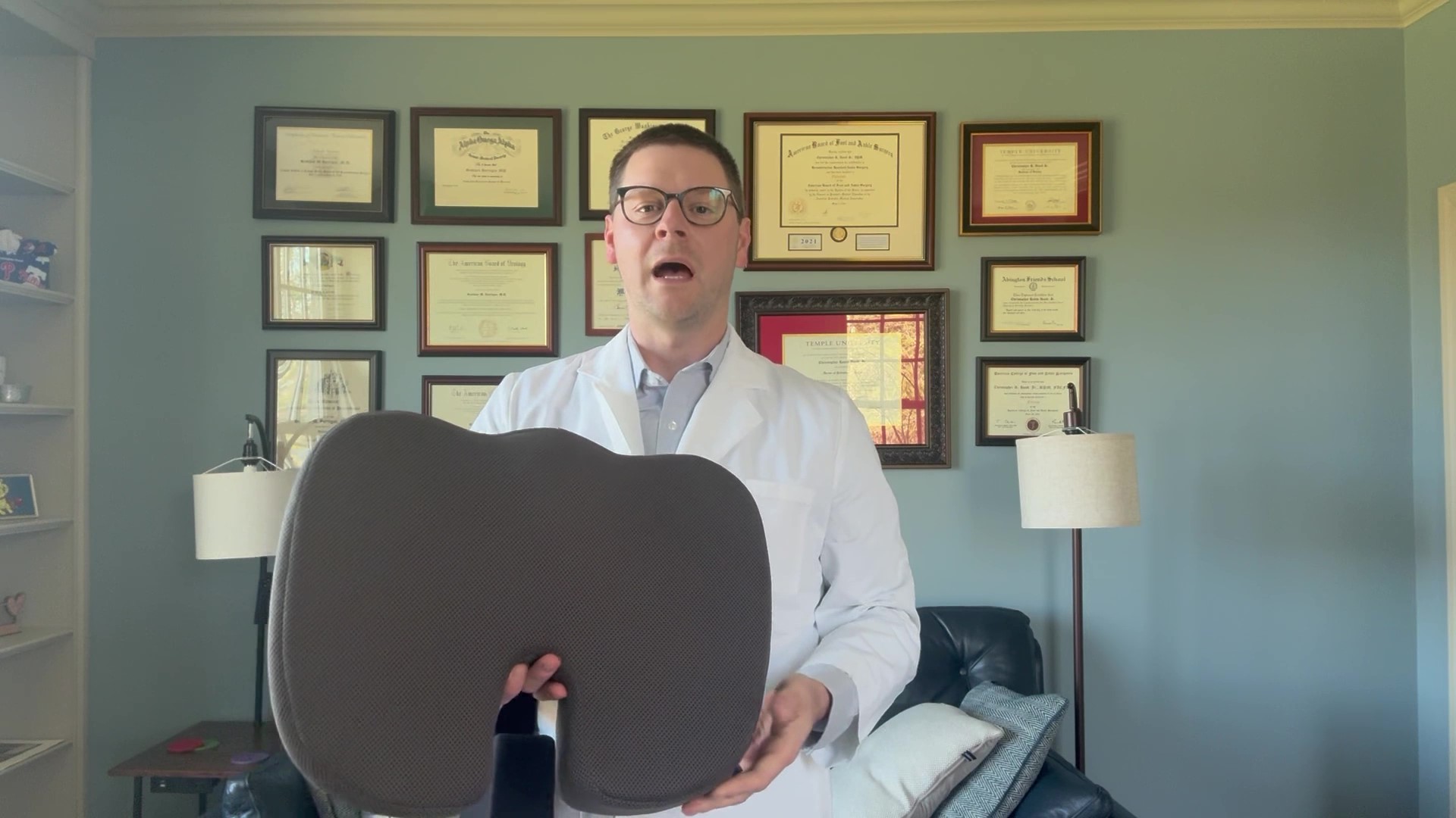 Amazon.com : TushGuard Seat Cushion - Memory Foam Cushion