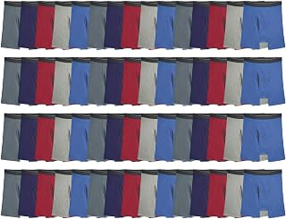 72 Pack Men Cotton Briefs in Bulk for Homeless Shelter Donating, Wholesale Underwear for Mens