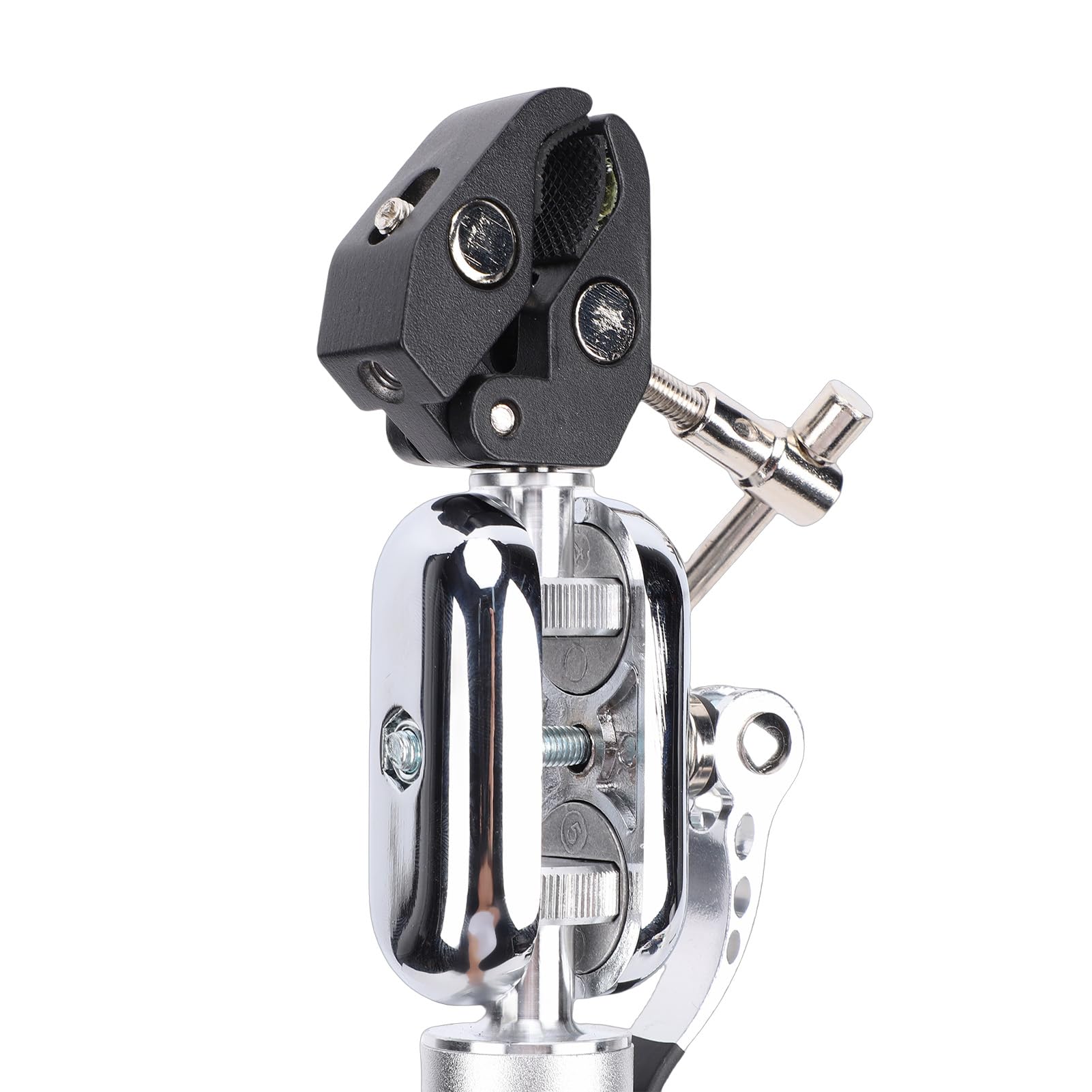 Supporto per Telecamera con Braccio Articolato, Design con Testa a Sfera Supporto Regolabile a 360 Gradi con Interfaccia a Vite Standard da 1/4 di Pollice, Ideale per Action Camera, Luce