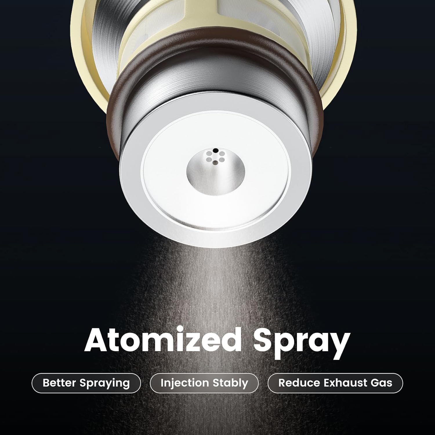 Set of 4 Fuel Injectors Compatible with Chevy S10 GMC Sonoma Pickup 1994-1997 Beretta Cavalier 1992-1996 Pontiac Sunfire Isuzu Hombre 1996-1997 2.2L,17100435