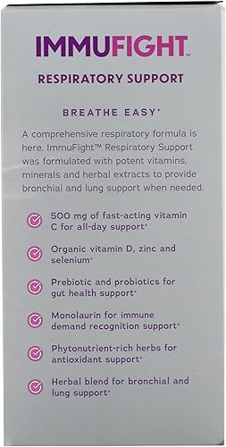 Miniatura 5 de Solaray ImmuFight™, soporte respiratorio, 90 cápsulas vegetales