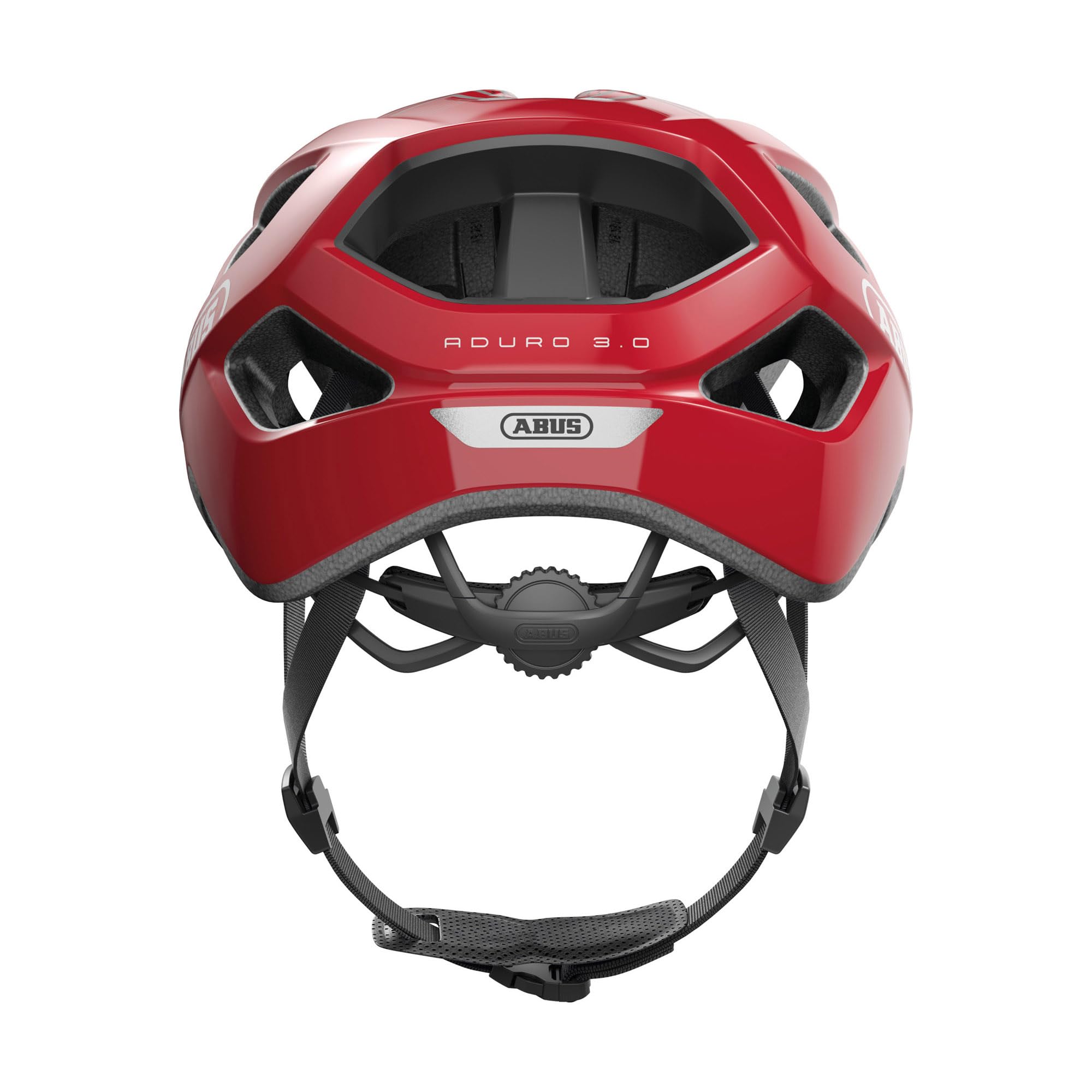 ABUS Casque de vélo Aduro 3.0 - Casque de ville sportif - Rouge, taille M