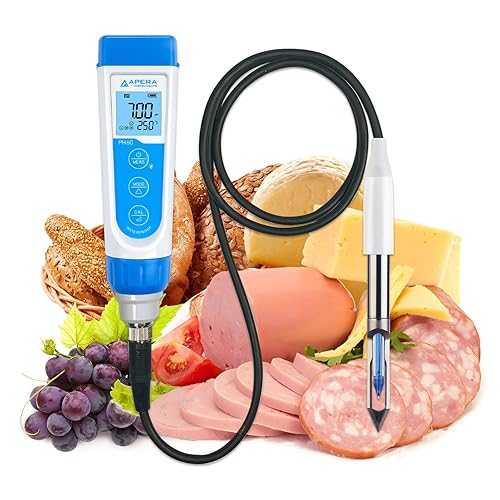 Miniatura 14 de Apera Instruments AI311 Premium Series PH60 Kit de prueba de pH de bolsillo a prueba de agua, sonda reemplazable, precisión de pH de ± 0.01