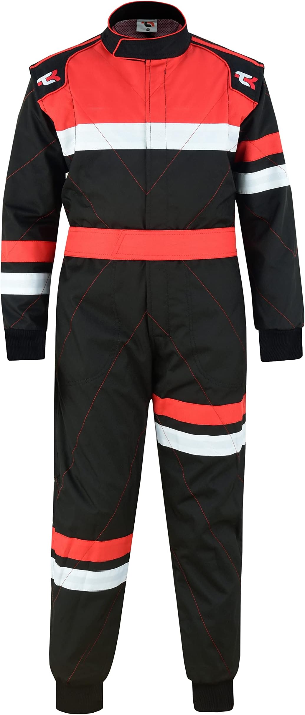 TK Kids Juniors Karting Suit Go-Kart One Piece Motocross Racewear