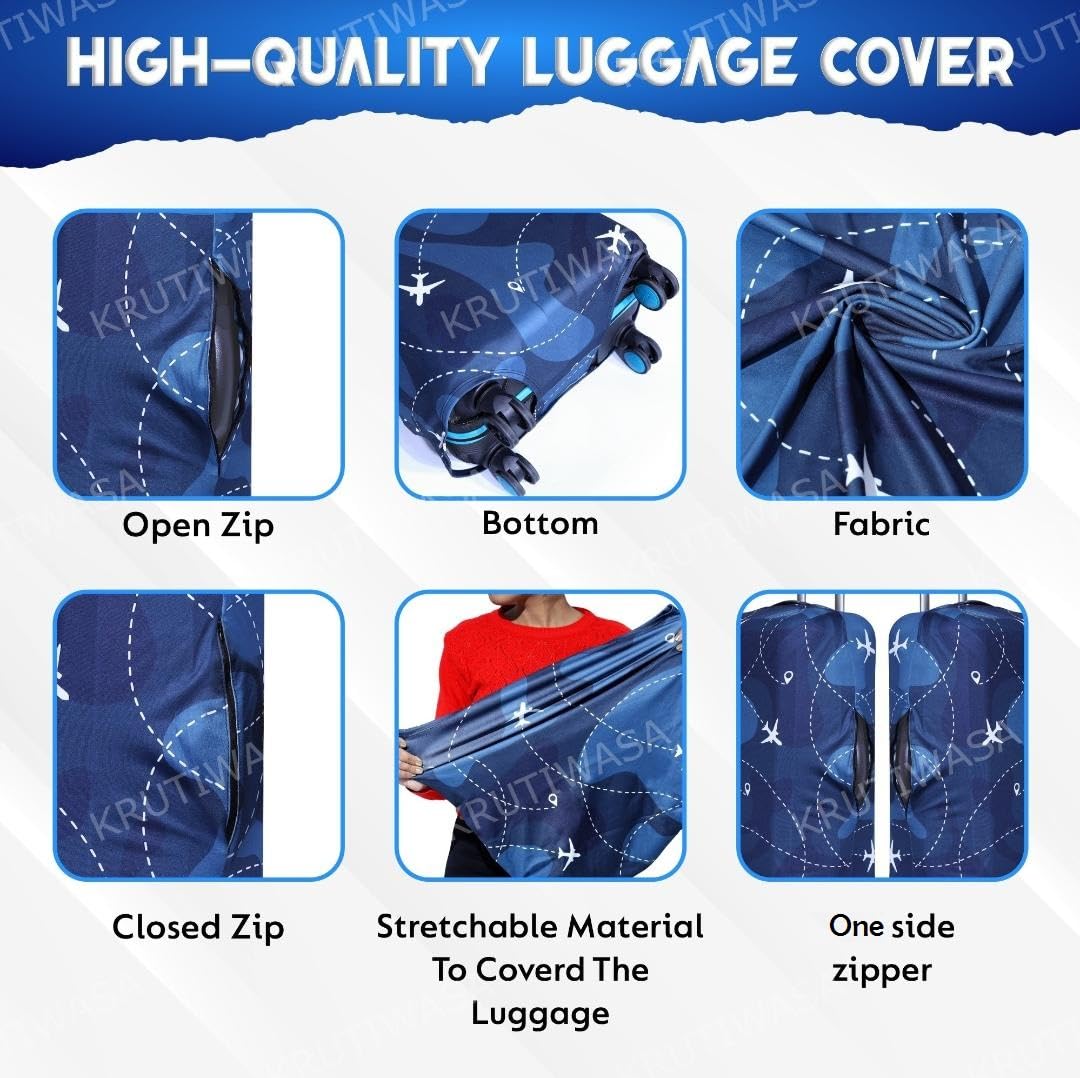 Protective Luggage Cover - Stylish Travel Protection -5