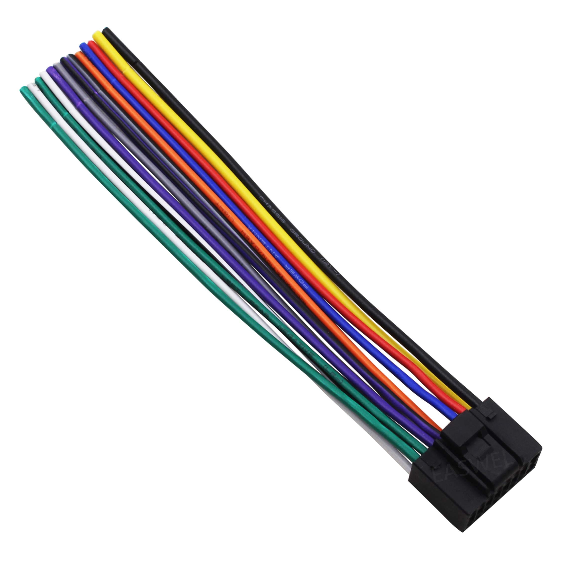 Amazon.com: Wire Harness for Kenwood KDC152 KDC-152 KDC155U KDC-155U  KDC200U : Electronics
