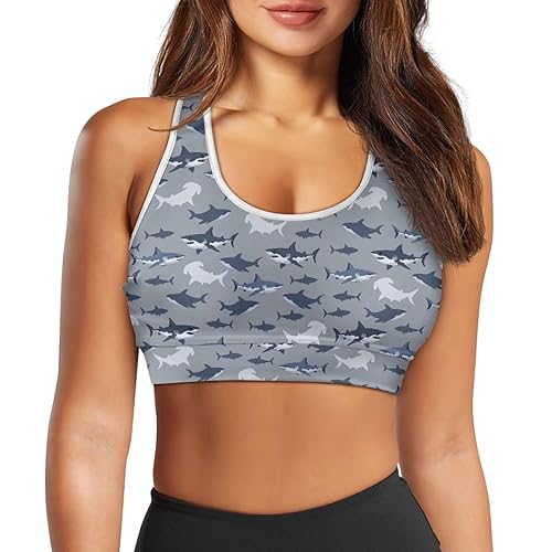 Sports Bras for Women Tank Tops with Back Pocket Yoga