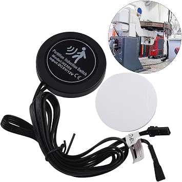 LED Cabinet Sensor Switch 12V-24V, Touch Dimmer for Non-Conductor Materials like Wood and Glass, 0.2A Rated Current, Simple Wiring for Wardrobe and Closet Lights(touch switch)