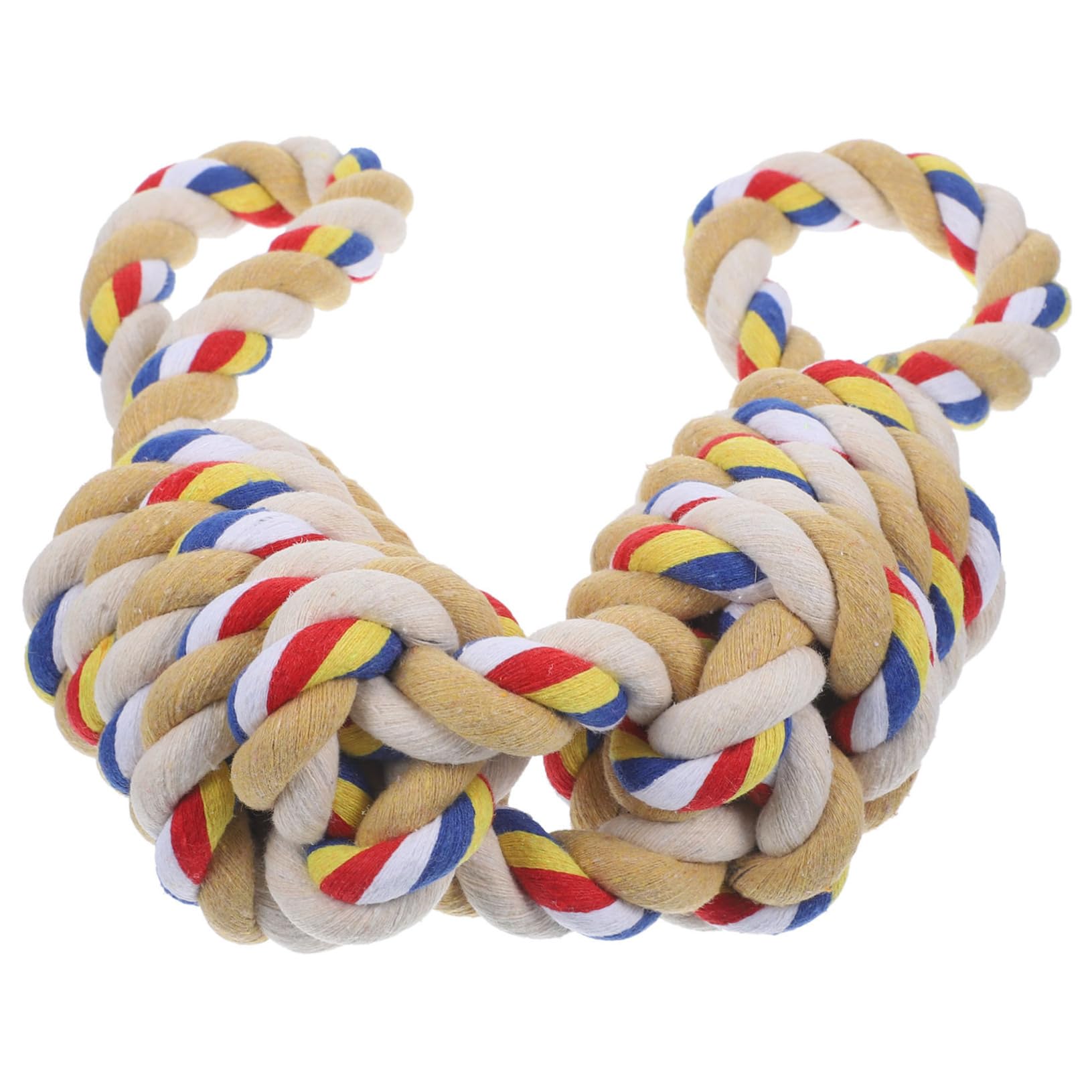 HOLIDYOYO Large Dog Rope Chew for Interactive Tug of War for Teeth Cleaning and Relief and